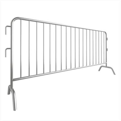China TLWY Galvanized Crowd Control Barriers PVC Coated Movable Road Barriers for sale