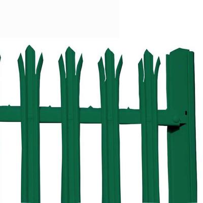 China European Style PVC Coated Mesh Metal Palisade Fencing H 1800mm-3000mm for sale