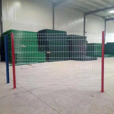 China RAL 6005 Green 3D Wire Mesh Fence For Garden H 630mm 830mm for sale