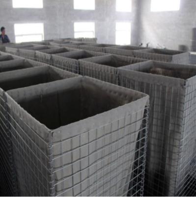 China Square Hesco Barrier Wall Galvanized Iron Wire Military Sand Barrier for sale
