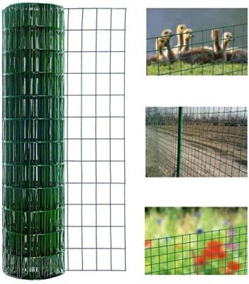 China 3/8 Inch 9.5mm Green Coated Wire Welded Mesh Fencing BWG23-19 for sale