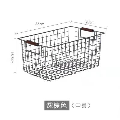 Chine Fil empilable Mesh Storage Baskets For Kitchen d'épices à vendre