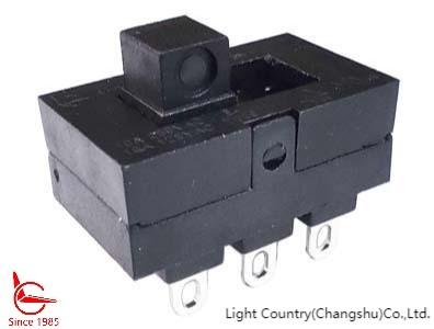 China Good Quality Plastic Slide Switch, Two Gears, 22*14*8mm, Black, UL TUV, 16A 125V for sale