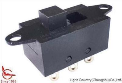 China Taiwan good quality Slide Switch, Plastic Black, Two gears, 37mm*14.2mm*12m, UL TUV for sale