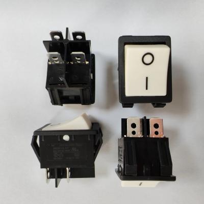 China R5 White Big Current Rocker Light Switch 25A 250V 32*25mm For Welding Machine for sale