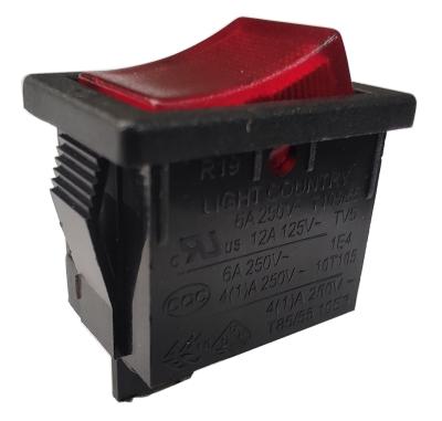 China PA66/PC Housing Rocker Electrical Switch R19-5 Easy Installation High Efficiency for sale