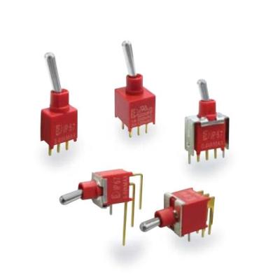China Brass tin plated Switch support Electrical Toggle Switches Operating -40℃ to 85℃ 2A for sale