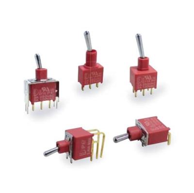 China Durable Electrical Toggle Switches 1A Series Electrical 50000 Cycles Operating -30℃ To 85℃ for sale