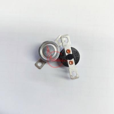 China Do bimetal automático da restauração do LC T24 KSD301 termostato instantâneo 16A 250V da ação com a caixa fenólico para a retalhadora à venda