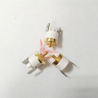 China Termostato bimetálico da restauração de manual de Taiwan LC KSD301 com caso cerâmico da cabeça do parafuso para o torradeira à venda