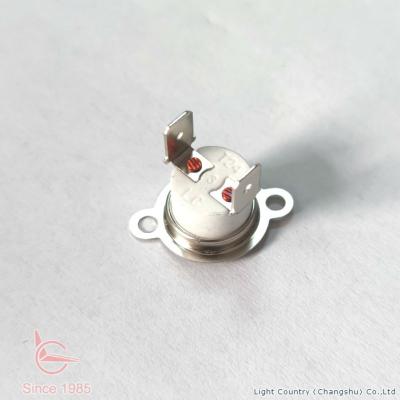 China Ceramic Case KSD301 Thermostat 16A 250V For Special Fire Smoke Dampers for sale