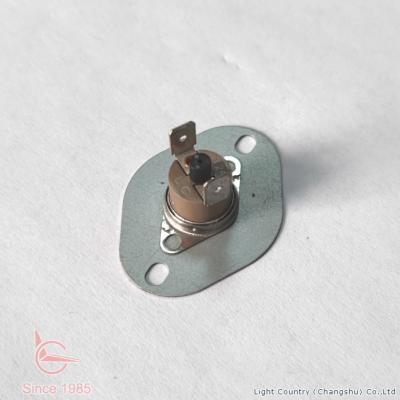 China Big Bracket Manual Reset Thermostat UL VDE KSD301 Temperature Control Switch For Electric Kettle for sale