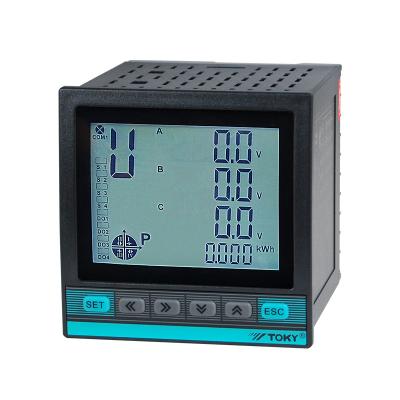China 3.5 In LCD Display DW9L Series 3 Phase Multifunction Power Recorder RS485 Modbus-RTU protocol for sale