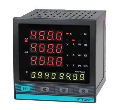China LCD Display 3 Phase Power Meter RS485 Modbus RTU Protocol for sale