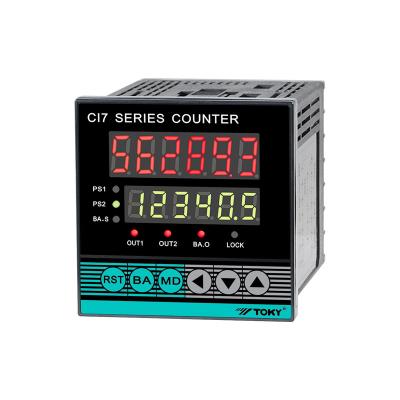 China LED display Intelligent Counting Meter RS485 Key Lock Function CI series for sale