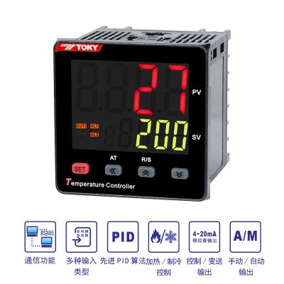 China TEY Intelligent PID Temperature Controller High Light LED Display RS485 IEC61010-1 for sale