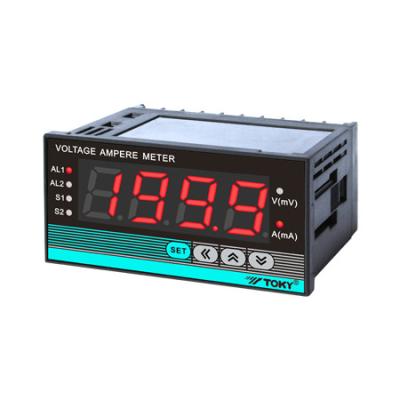 China DL Series 4Digits  Panel meter Voltage Amperage Meter 0.5%FS LED Display for sale