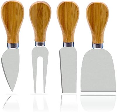 Китай Шпатель вилки ножа домочадца ножей сыра ручки кухни естественный деревянный продается