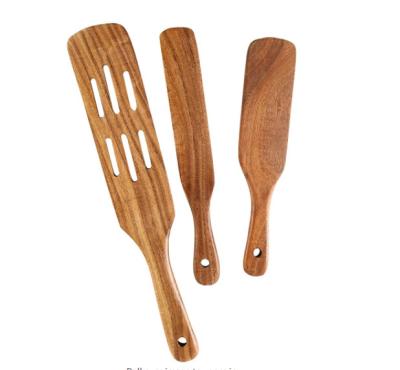 China da teca inovativa de madeira longa de 13,8 utensílios da cozinha da polegada espátula de mistura de Kitchenaid à venda