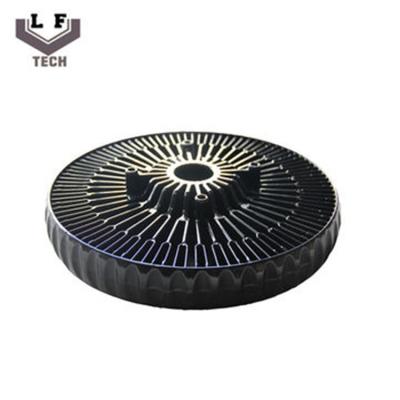 China ADC12 Powder Coating Aluminium Die Castings Sun Flower Aluminum CPU Heat Sink for sale