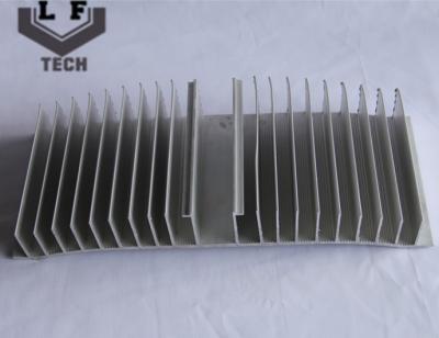 China Perfiles de aluminio anodizados naturales con el grano de madera, electroforesis de la protuberancia del color en venta