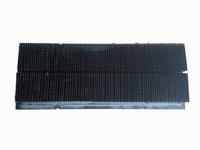 China Dissipadores de calor de alumínio do uso da iluminação do diodo emissor de luz com as multi aletas raspando da eletroforese de oxidação preta à venda