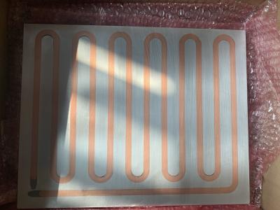 China Integrated Liquid cooling Systems Peltier water cooling plate With Burried Copper pipes en venta