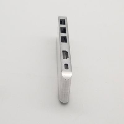 China Silver Or Customized Color Aluminum CNC Machining ±0.02mm Tolerance Level for sale
