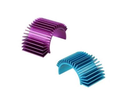 China OEM / ODM Custom Color Aluminum Heat Sinks Silver Anodize For 540/550 Motor for sale