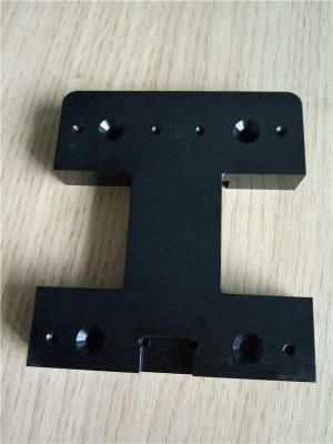 China Custom Black Anodized Aluminum CNC Milling Machined Part High Precision CNC turning Enclosures for sale