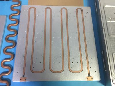 China Super Efficiency Liquid Exchange Cooling Plate Cooler Disc Cold Plate Heatsink for sale