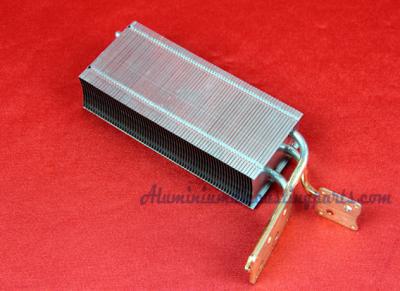 China Progressive Die Stamping Copper Pipe Heat Sink With Aluminum Enclosure for sale