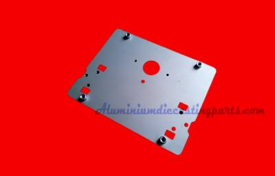 China Powder Coated Precision Metal Stampings Components For Metal Cabinet Cover for sale