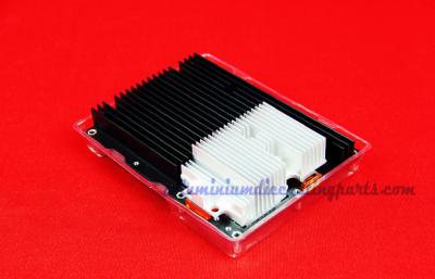 China Silver Anodize Aluminum Extrusion Heat Sink For Computer CPU Cooling for sale