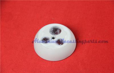 China Two Holes Cover Aluminium Pressure Die Casting for Dome Conch Camera Case for sale