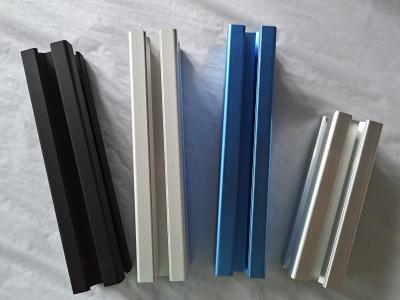 China SI disipador de calor del metal de Extrusition, disipador de calor externo azul de anodización en venta