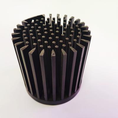 China Custom Extruded Aluminum Cold Forging Heat Sink for LED Anodized Cold Forging Metal Big Heat Sink for sale