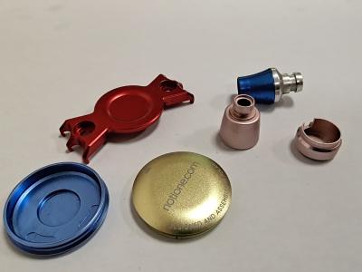 China SGS Cnc Precision Machined Components 5 Axis Aluminum Colorful Anodizing for sale