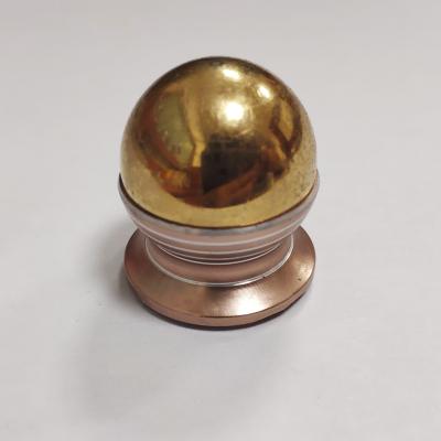 China Brass Ball Cnc Precise Part , OEM ODM Copper Cnc Components for sale