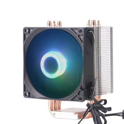 China Heat Sink 90mm Fan CPU Cooler With 3 Heatpipes For Multiple Platforms for sale