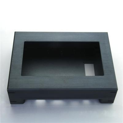 China T3-T8 Aluminum Black Metal Stamping Parts Housing box OEM for sale