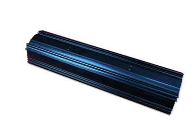 China Black Anodize Oxidation Extruded Aluminum Profiles for LED Light , Tolerance 0.02mm - 0.1mm for sale