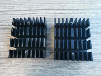 China Aluminum 6063 Electronic Heat Sink , Anodized 35mm Extrusion Heat Sinks for sale