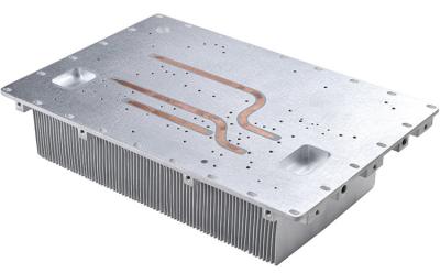 China CNC BearbeitungsT5 Wärmeableitungs-Gerät des Kupferrohr-Kühlkörper-6063 zu verkaufen