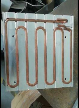 China Bloque de aluminio modificado para requisitos particulares de la placa del agua del disipador de calor del refrigerador del módulo del disipador de calor frío frío de la placa para la rafadora en venta