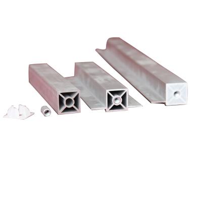 China Clear Anodize Extruded Aluminum Profiles Of Bar For Pop-Up Exhibition Stand for sale