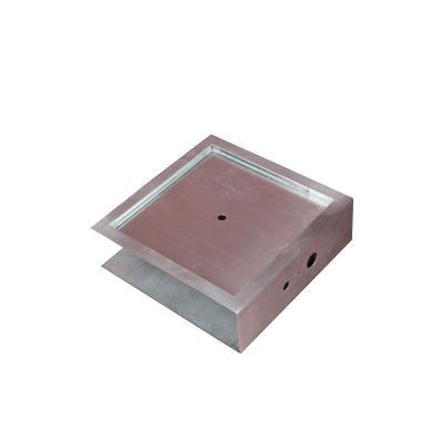 China 1.0mm 400Grams Metal Stamping Parts , Bar Stamping Square Wine Seat for sale