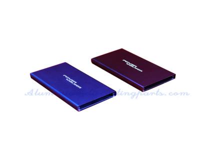 China Blue / Purple Extruded Aluminum Enclosures Aluminum Charging Box For Mobile / Cell Phone for sale