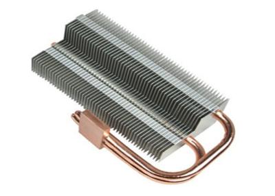 China Stamping Processing Copper Pipe Heat Sink Aluminum Silver for sale