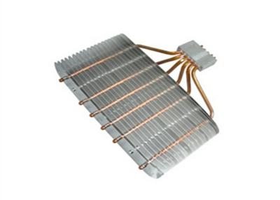 China Anodized 6 pcs Copper Pipe Extrusion Heat Sink For Home Appliances for sale